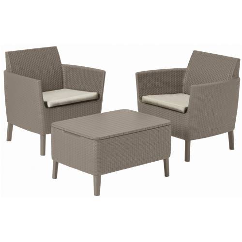 Набір меблів Keter Salemo balcony set, капучіно