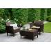 Набір меблів Keter Salemo balcony set, коричневий