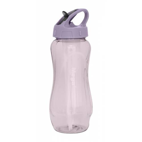 Пляшка спортивна пластикова Tritan 0,65 л, MT065DS, бузкова