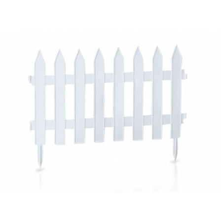 Садова огорожа Prosperplast GARDEN CLASSIC, біла, 3,5 м