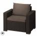 Комплект крісел, 2 шт, Сalifornia chair (x2), тепло-сірий