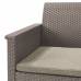 Набір меблів Emma balcony set, стіл-скриня, бежевий
