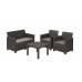 Набір меблів, Keter Emma 2 seater set, сірий