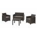 Набір меблів, Keter Emma 2 seater set, сірий