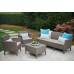 Комплект садових меблів Keter Salemo 3 seater set, бежевий