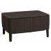 Комплект садових меблів Keter Salemo 3 seater set, коричневий