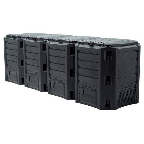 Компостер MODULE COMPOGREEN 1600 л, чорний