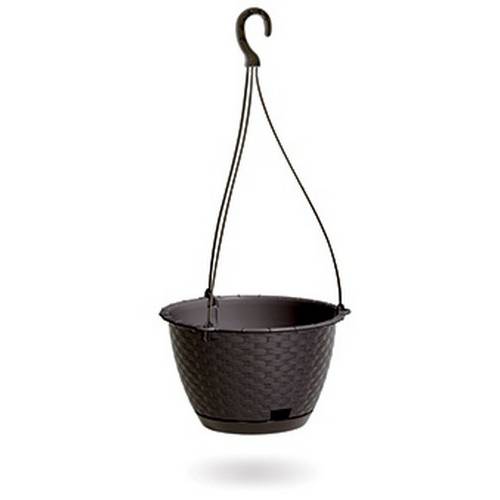 Горщик для рослин RATOLLA ROUND W - коричневий, 4,85 л